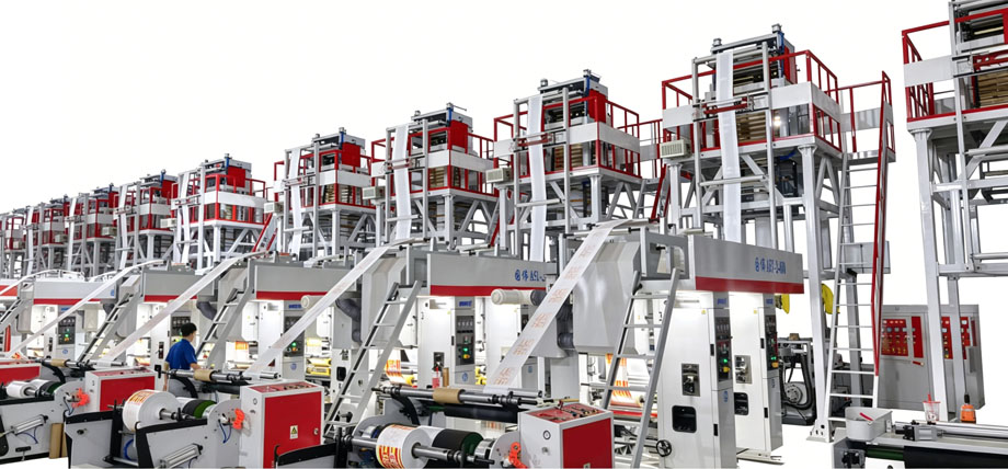 ASY-600B連線印刷機(jī)(連吹膜機(jī))